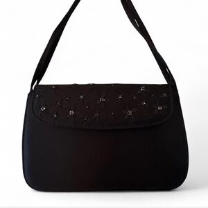 Vintage Ann Taylor small handbag with beaded design